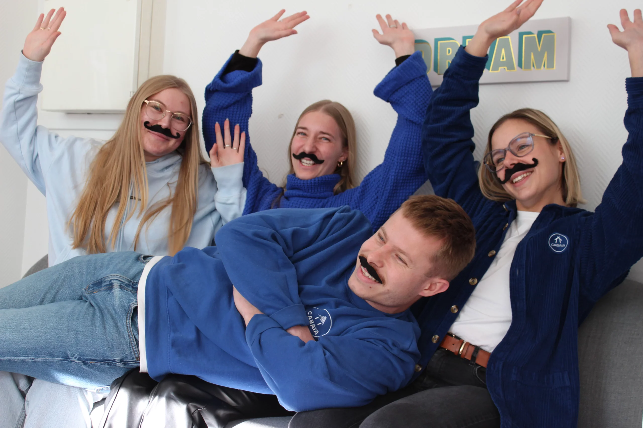 la mobilisation de nos étudiants pour la cause MOVEMBER