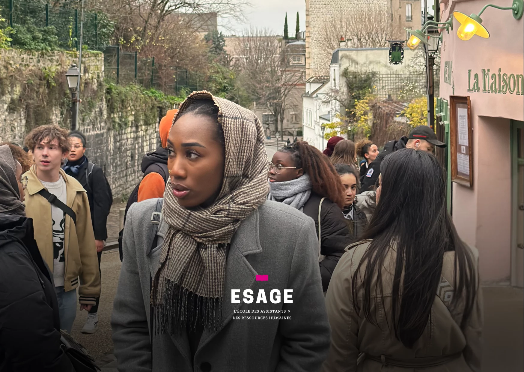 nos étudiants en visite dans la vile de paris